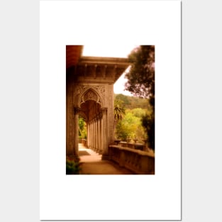 monserrate palace, sintra, loggia Posters and Art